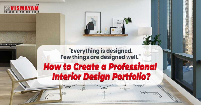 How to Create a Professional Interior Design Portfolio?